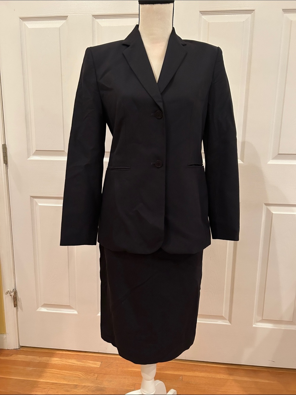 Talbots Dark Navy Women's Blazer and Skirt Suit
